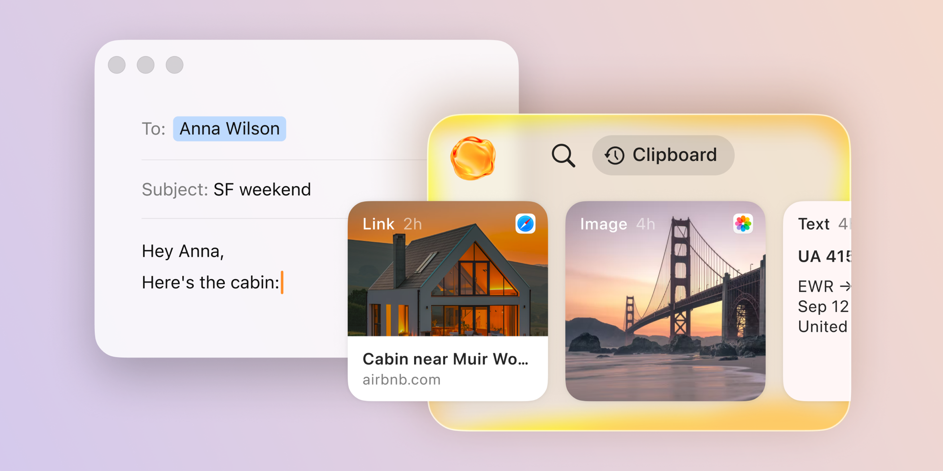 Intelligent Clipboard: one step ahead of you