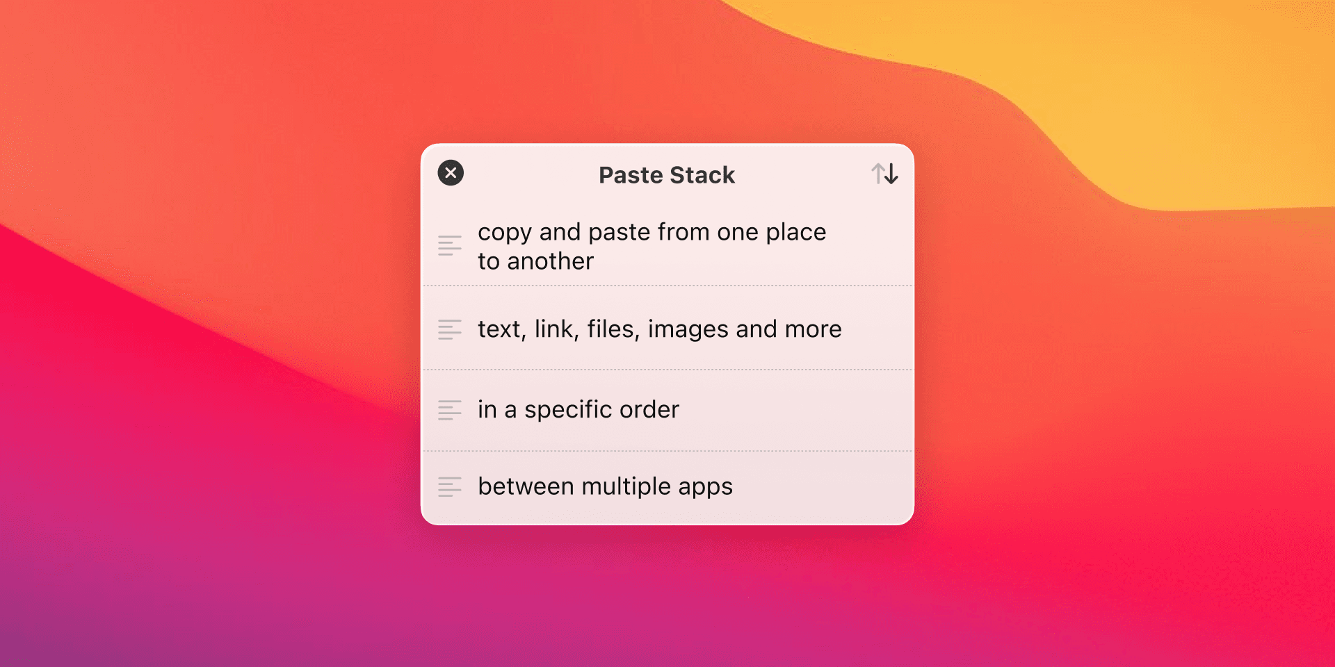 Copy, copy, copy → paste, paste, paste