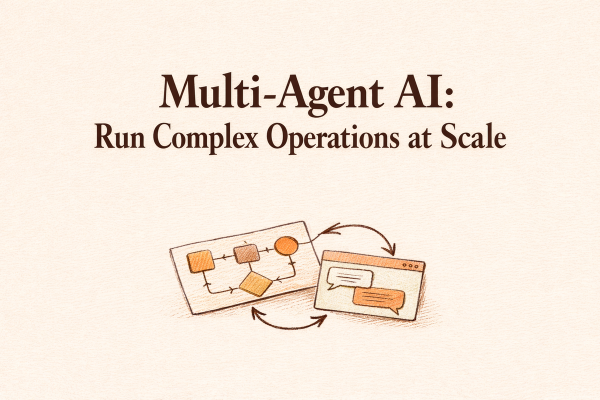 Multi-Agent AI Systems for Business: How to Run Complex Operations Across Multiple Agents