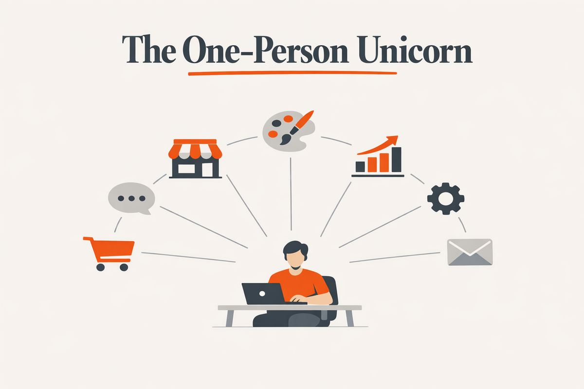 The One-Person Unicorn Explained: How AI Agents Make It Possible