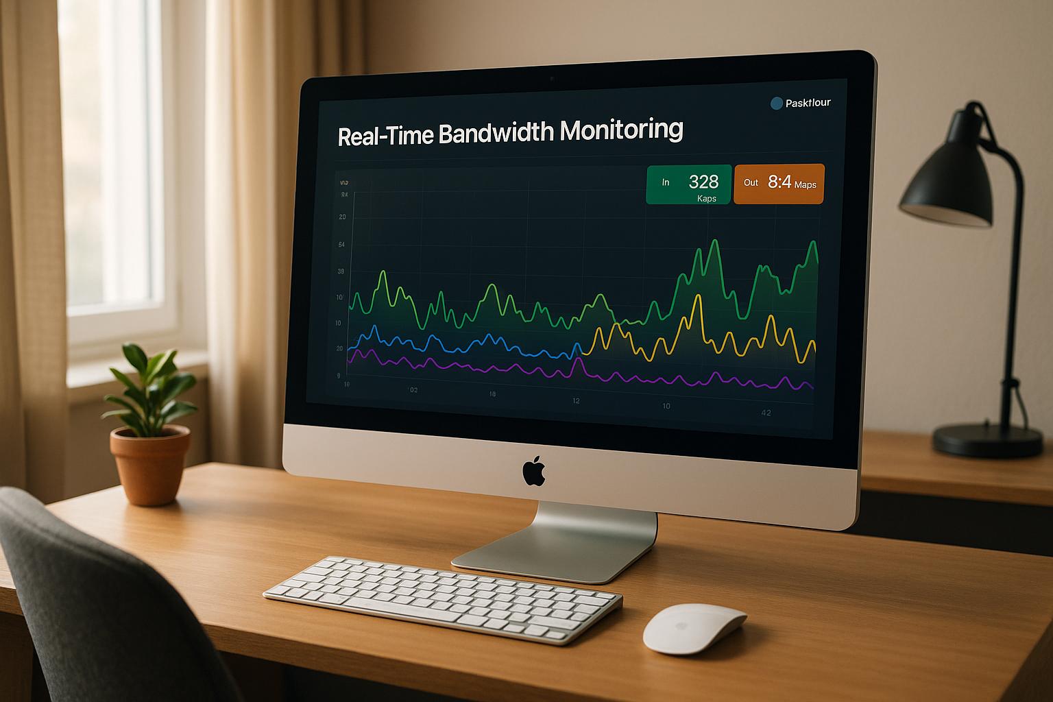Real-Time Bandwidth Monitoring with PeakHour