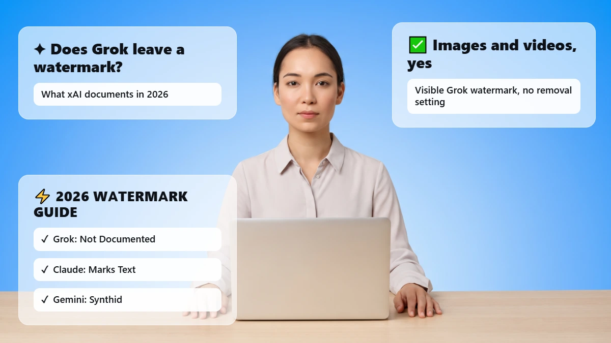 Does Grok Leave a Watermark in Its Text? What xAI Marks in 2026