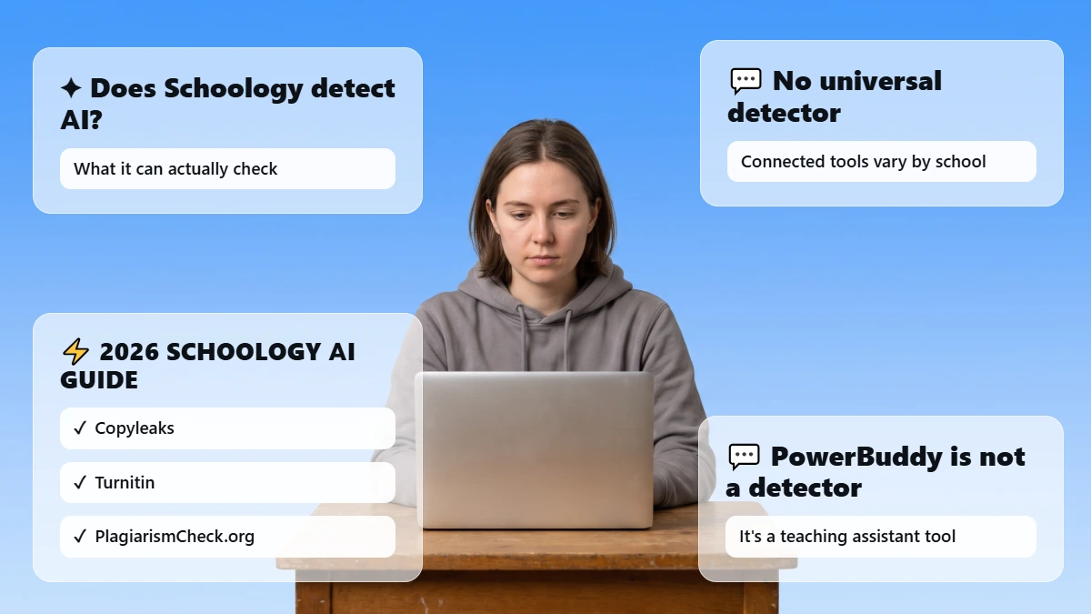 Does Schoology Detect AI? What It Can Actually Check in 2026