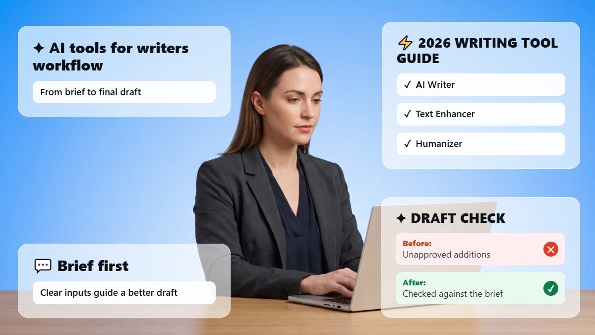AI Tools for Writers: A Phrasly Workflow From Brief to Final Draft