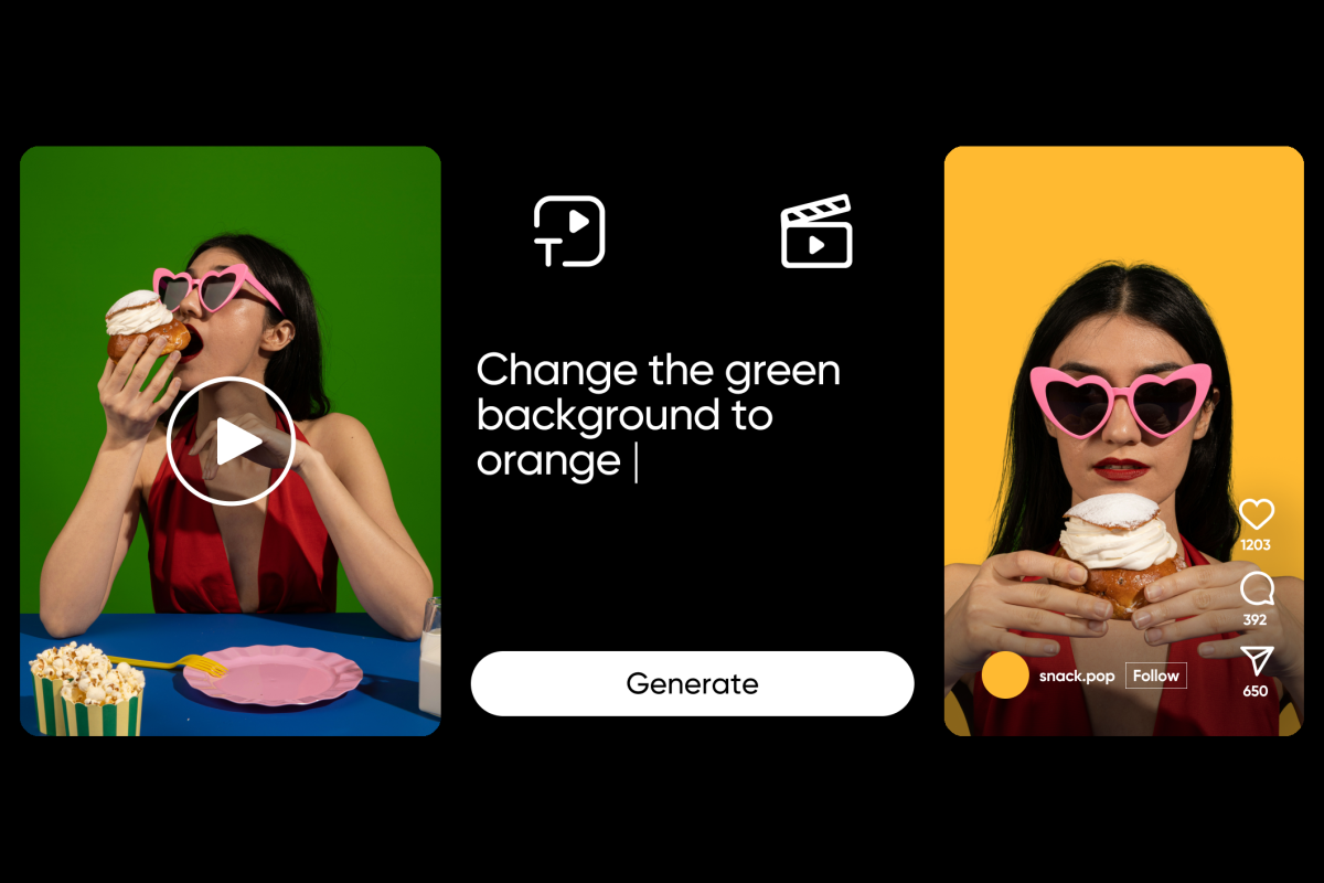 Reshoot brings AI video-to-video editing to Picsart Flow