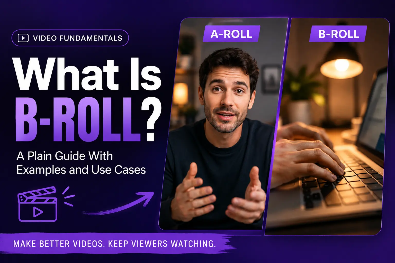 What Is B-Roll? A Plain Guide With Examples and Use Cases