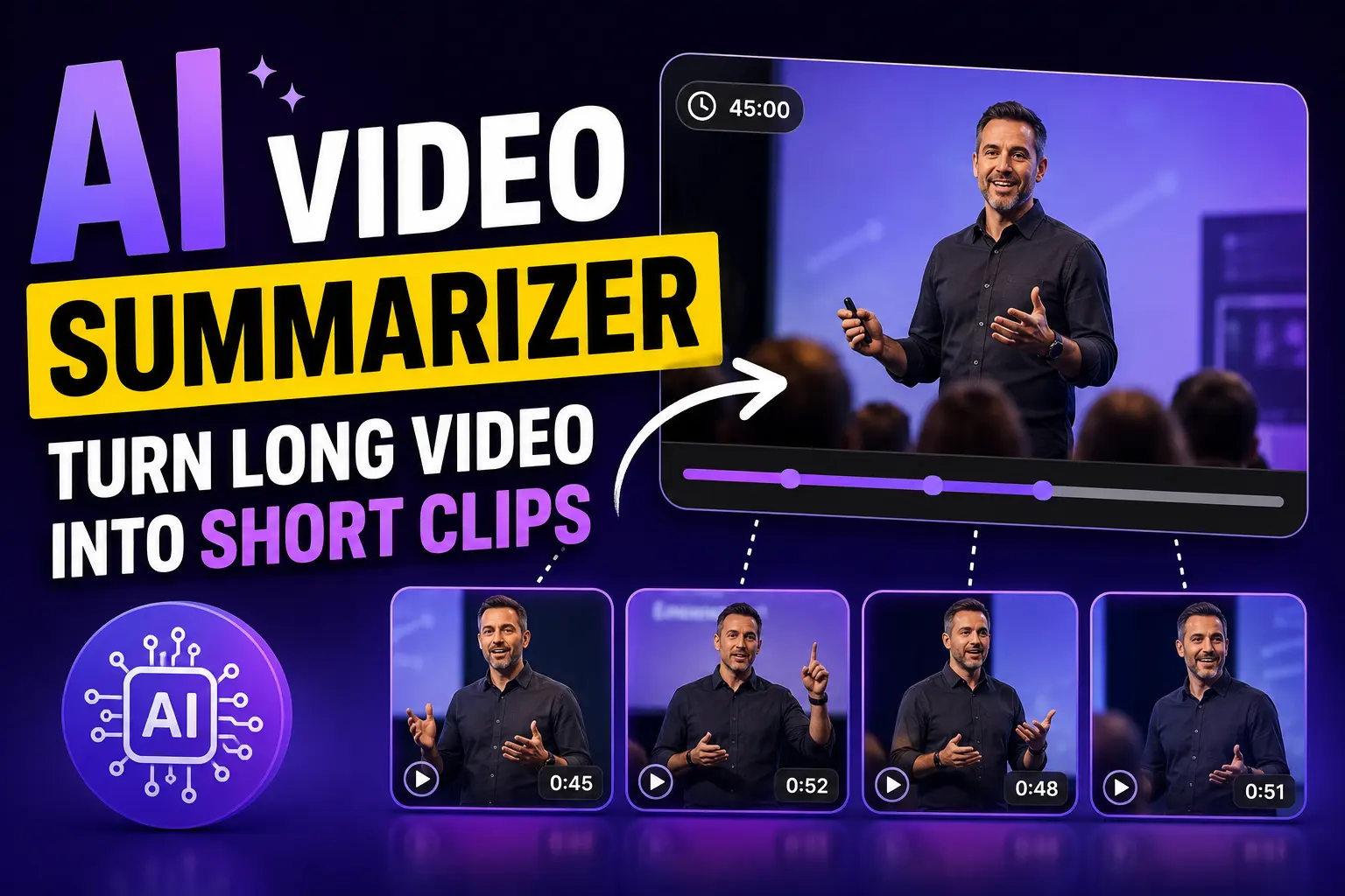 AI Video Summarizer: Turn Long Video Into Short Clips