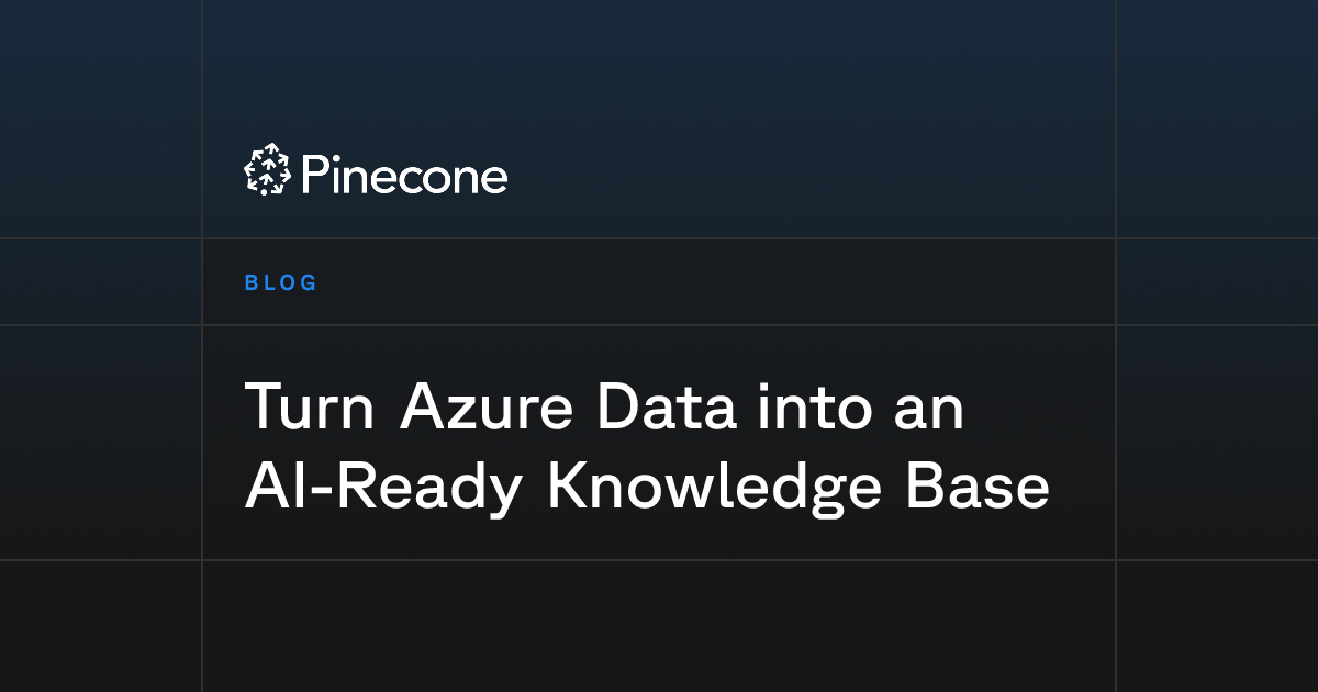Turn Azure Data into an AI-Ready Knowledge Base