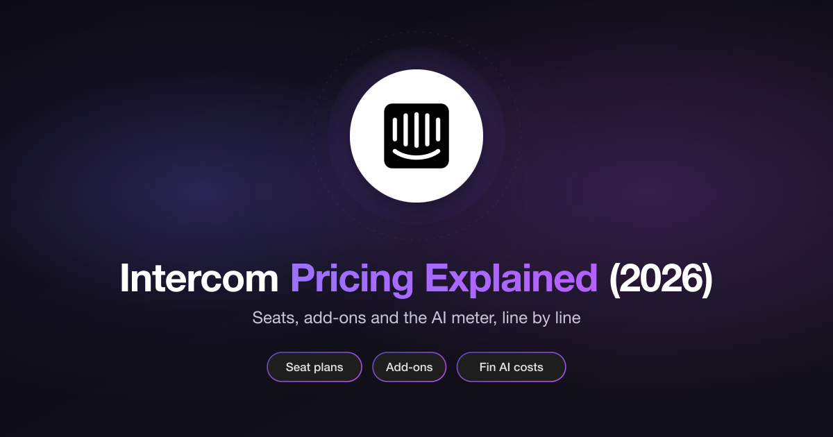 Intercom Pricing Explained (2026): Plans, Add-Ons & AI Agent Costs