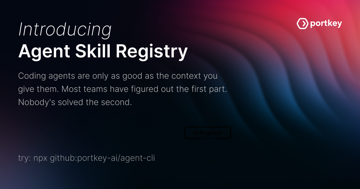 Introducing Skills Registry
