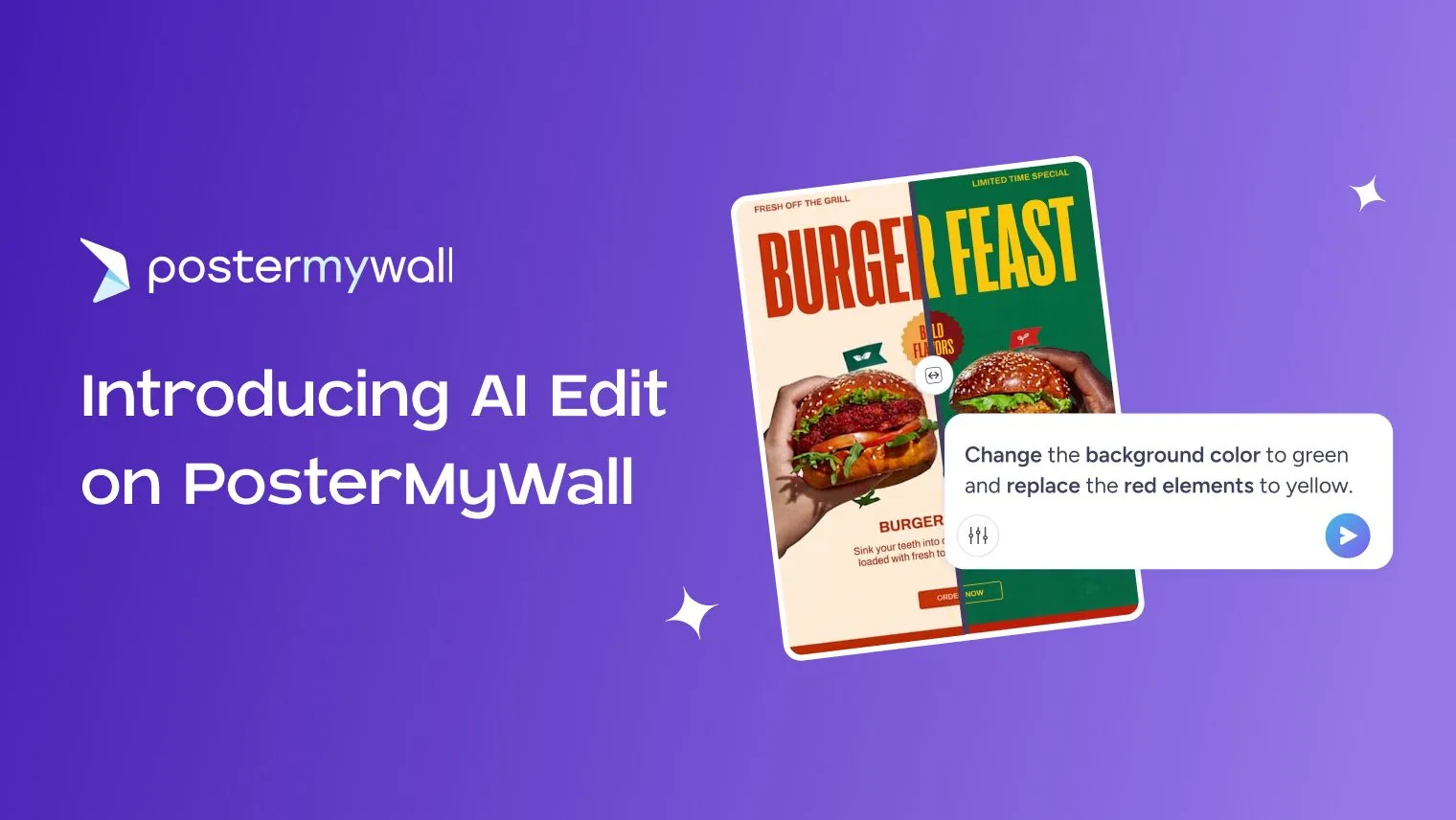 Edit photos like a pro: Introducing AI Edit on PosterMyWall