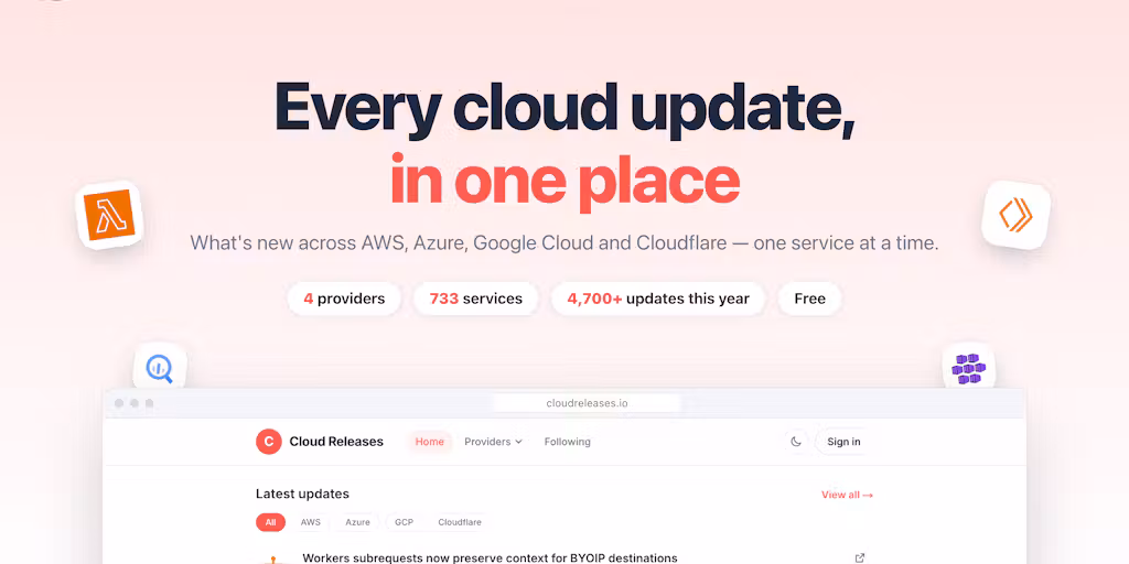 Cloud Releases