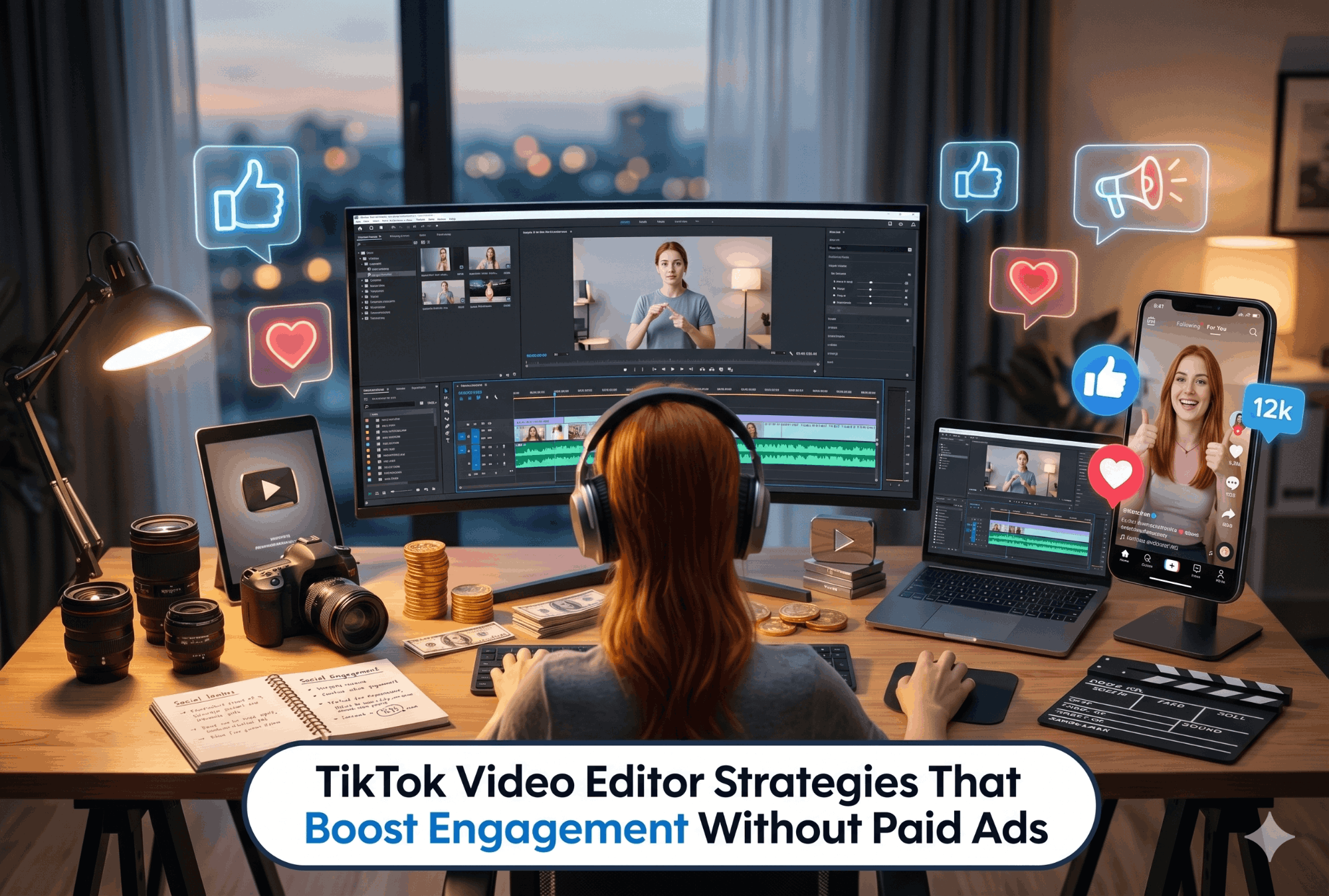 TikTok Video Editor Strategies That Boost Engagement Without Paid Ads