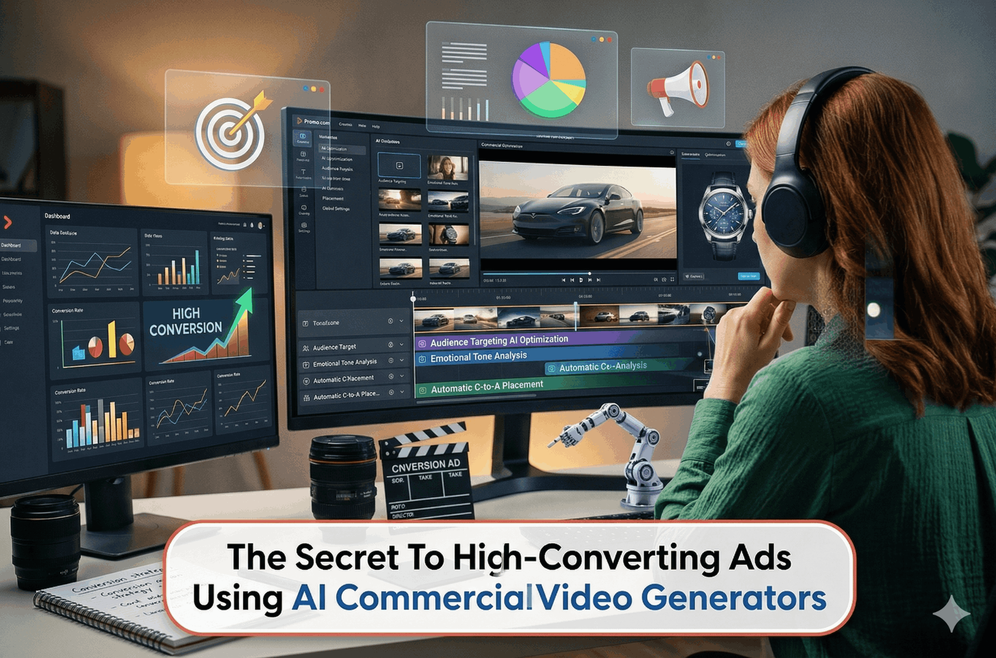 The Secret To High-Converting Ads Using AI Commercial Video Generators