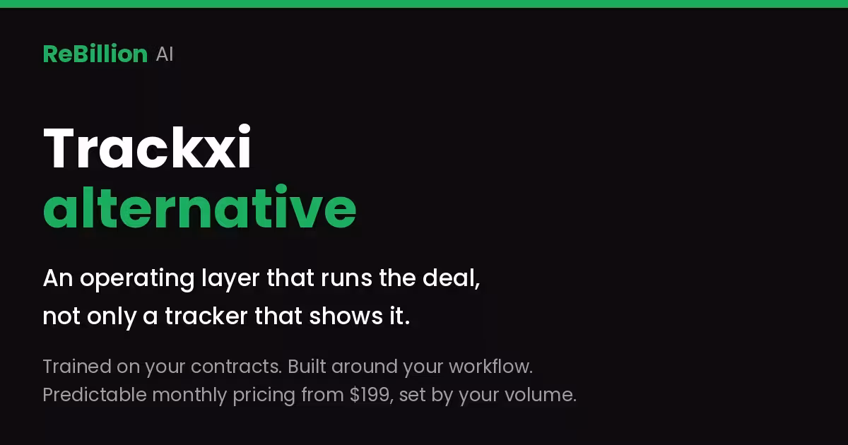 Trackxi Alternative: An AI Operator, Not Just a Tracker (2026)