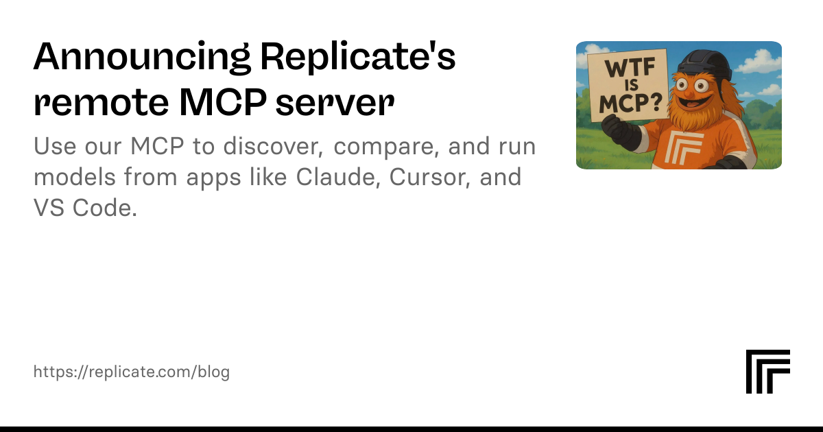 Announcing Replicate's remote MCP server