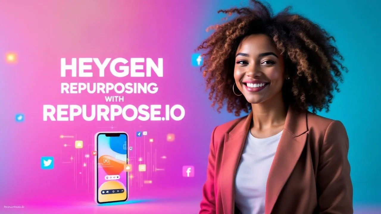 Effortless HeyGen Video Repurposing with Repurpose.io