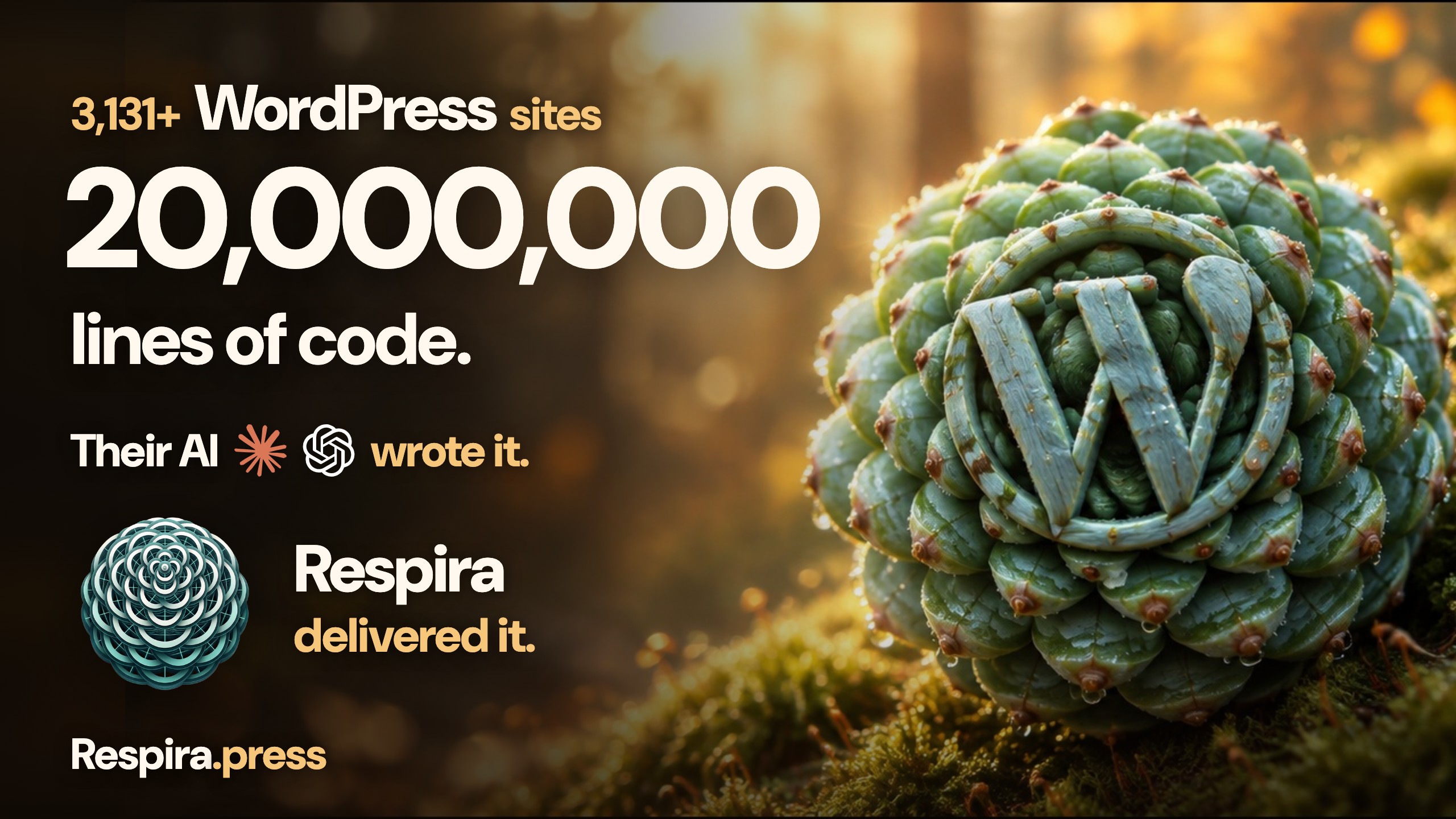20 million lines of code, and what building Respira.press has taught me so far