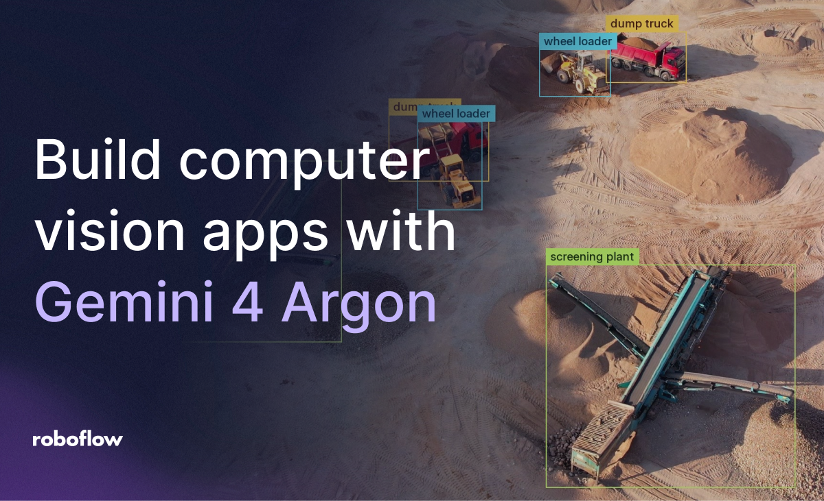 Use Gemini 4 Argon to Build Computer Vision Applications