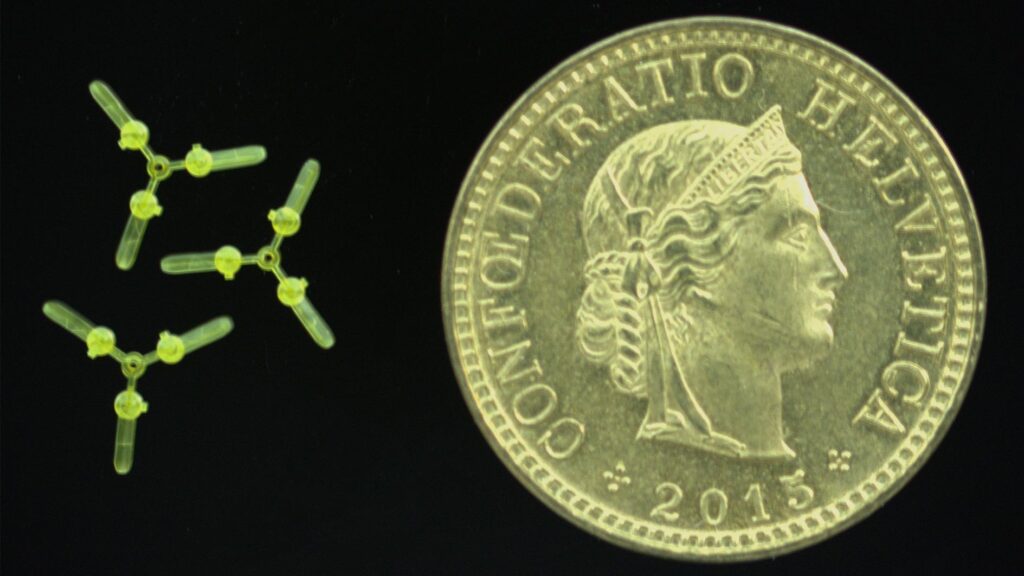 These tiny drones are powered by sound