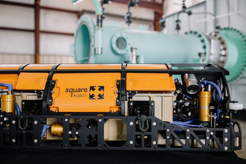 Square Robot wins design award for its tank inspection robot