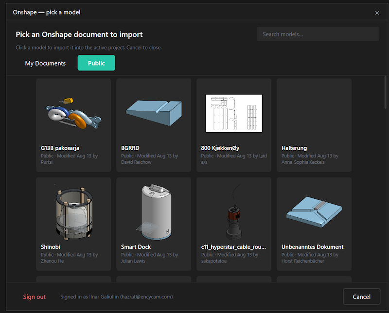 ENCY Software launches Onshape Connector for direct CAD-to-CAM workflow