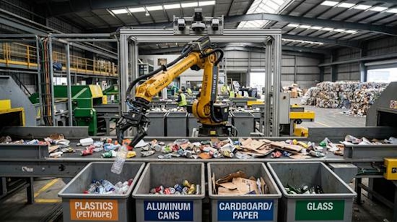Kingston University chosen to lead UK’s first waste and recycling robotics hub