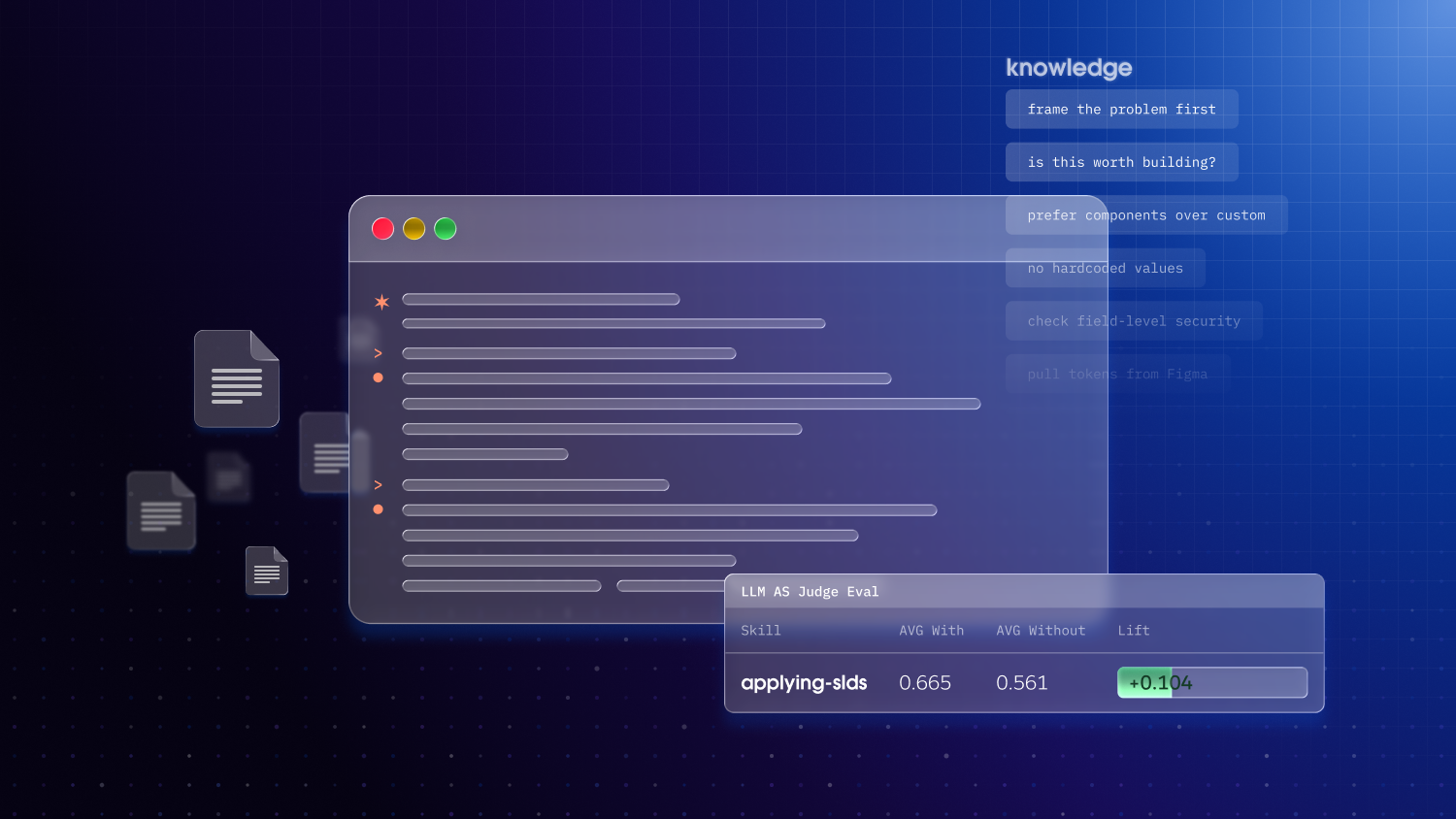 Agents Can Mimic Good Design. Ours Know Why It Works