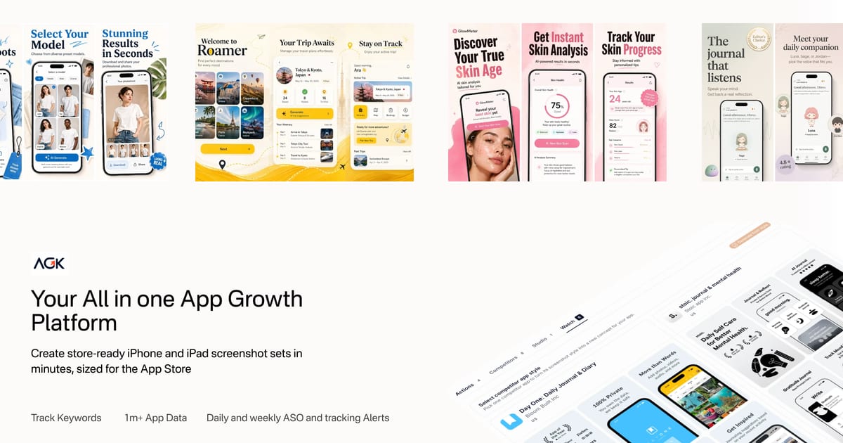 AppGrowKit: ASO-Powered App Store Screenshot Generator Explained
