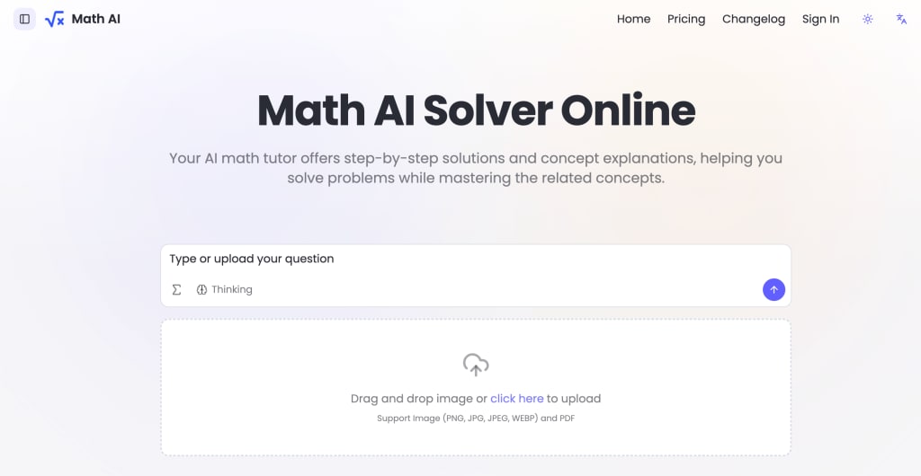 Math AI: Your Ultimate AI Math Tutor for Homework Help
