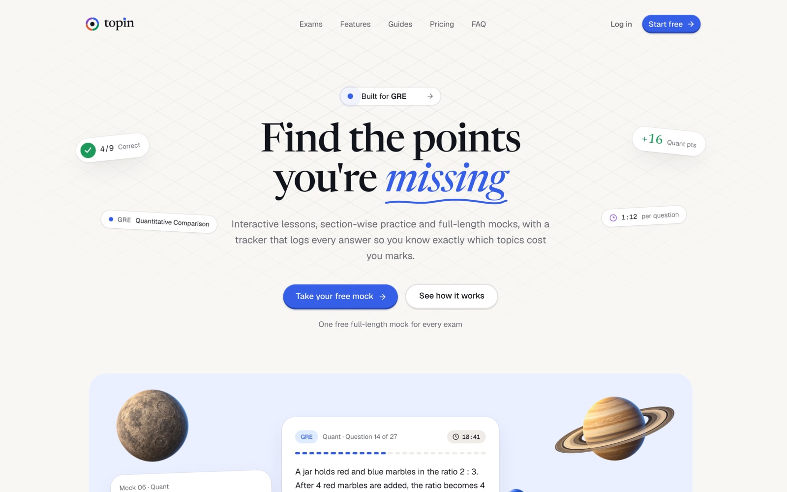 Topin: Your Ultimate Guide to GRE, GMAT, TOEFL, IELTS, and SAT Prep