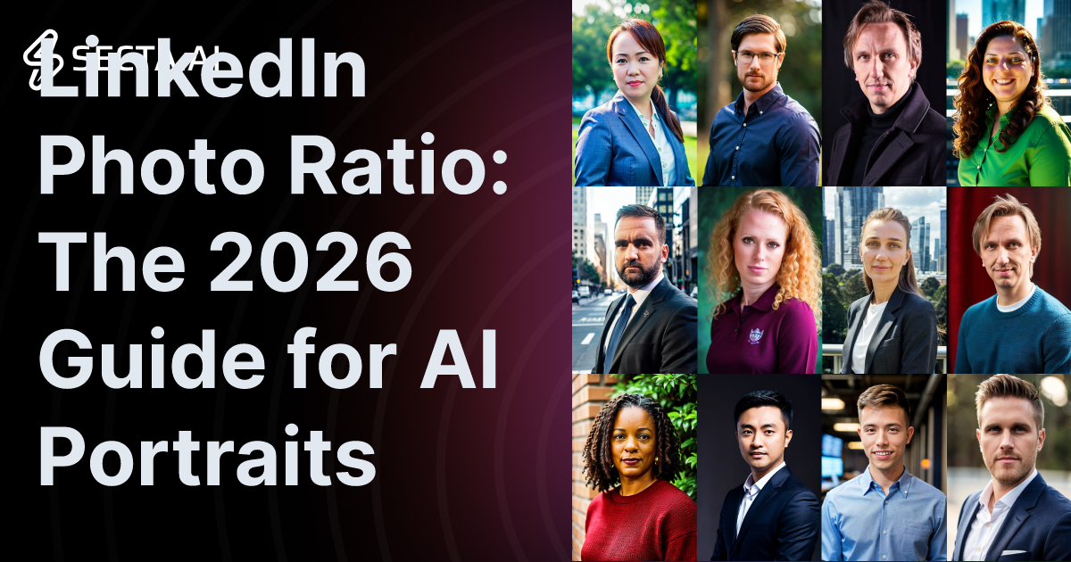 LinkedIn Photo Ratio: The 2026 Guide for AI Portraits