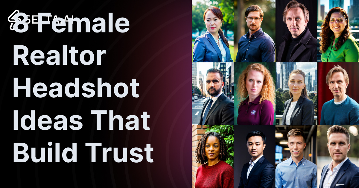 8 Female Realtor Headshot Ideas That Build Trust