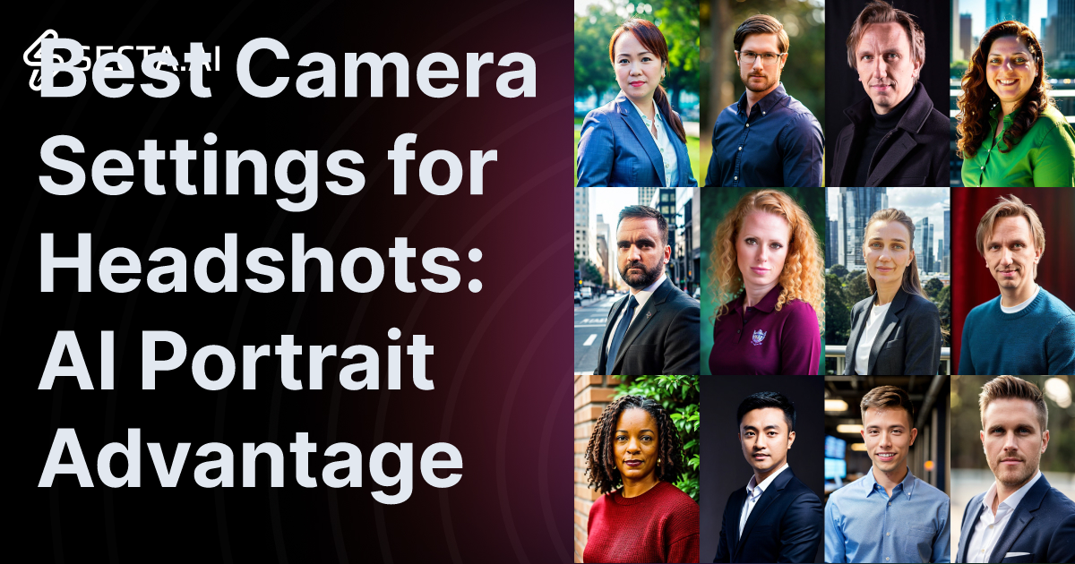 Best Camera Settings for Headshots: AI Portrait Advantage