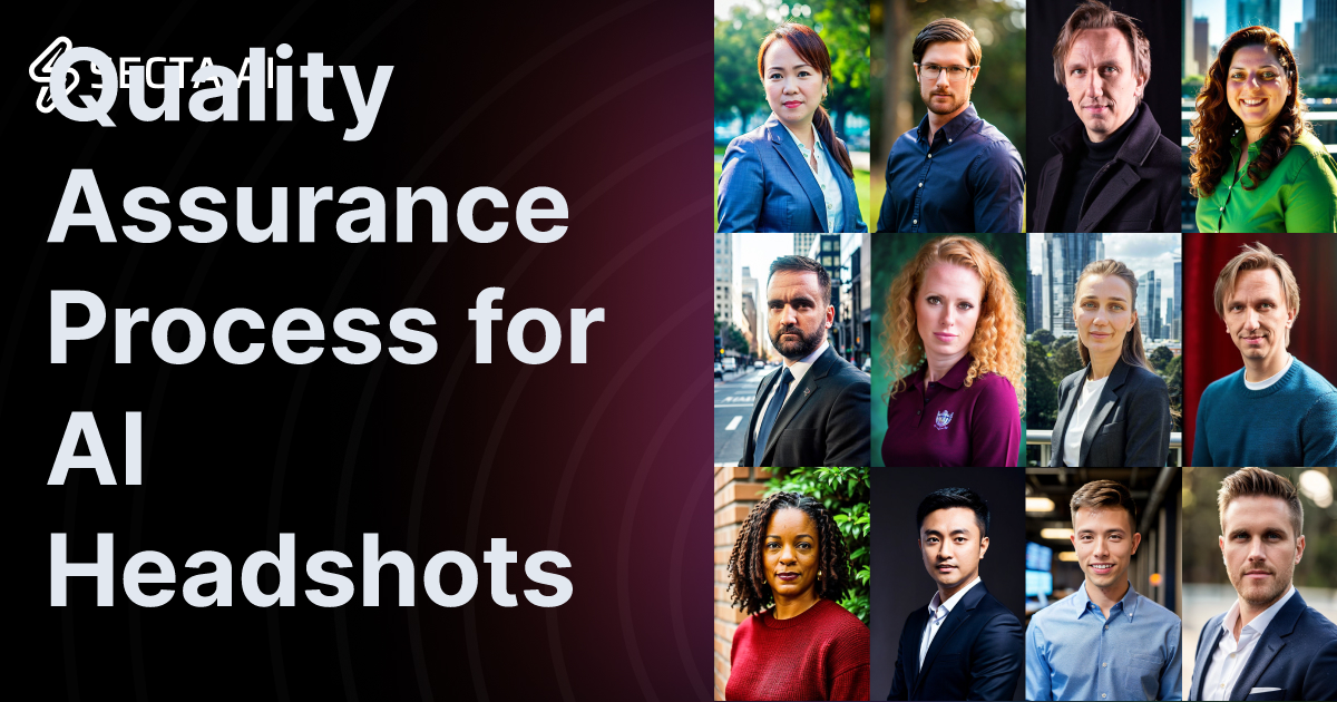 Quality Assurance Process for AI Headshots