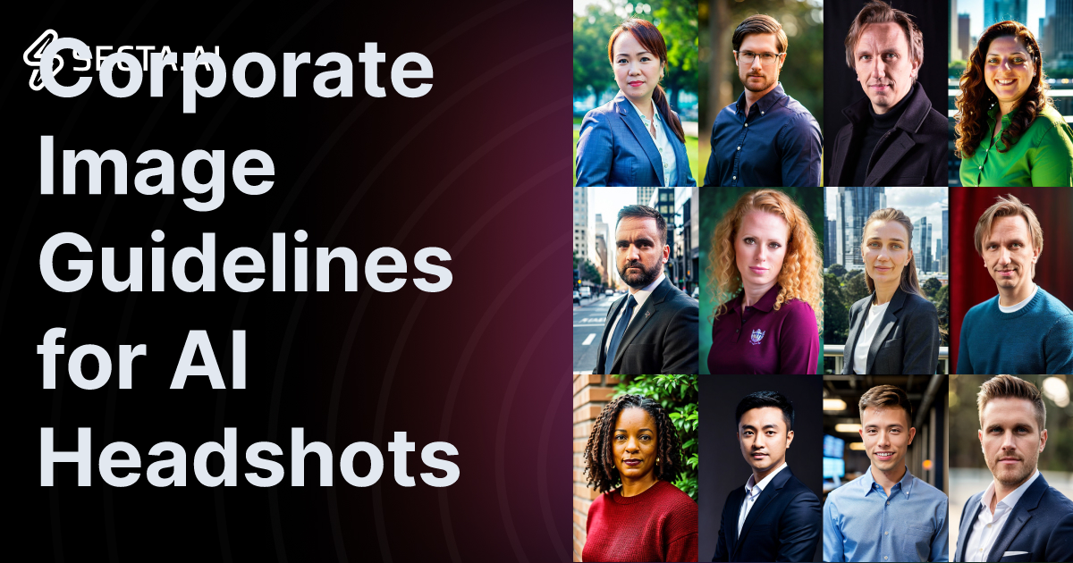 Corporate Image Guidelines for AI Headshots