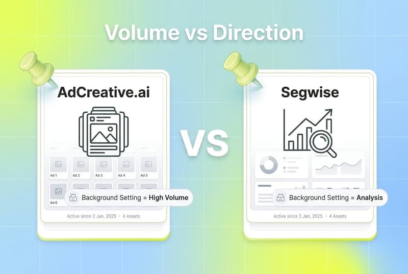 Segwise vs AdCreative.ai (2026): Which AI Ad Tool Fits Your Team