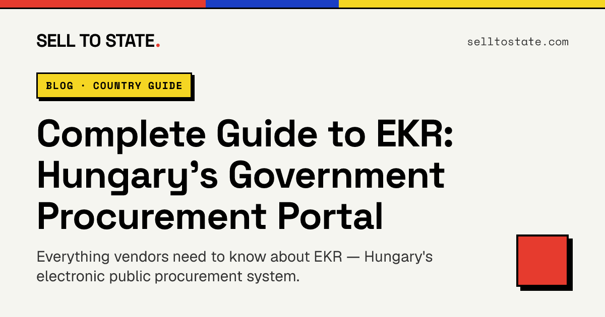Complete Guide to EKR: Hungary's Government Procurement Portal
