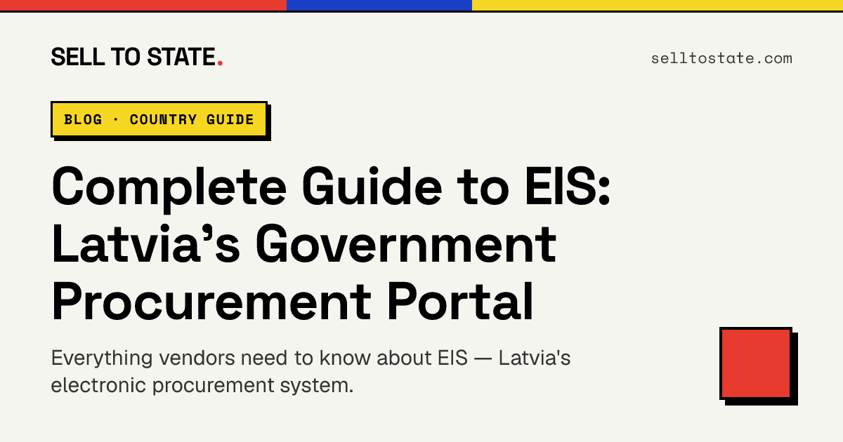 Complete Guide to EIS: Latvia's Government Procurement Portal