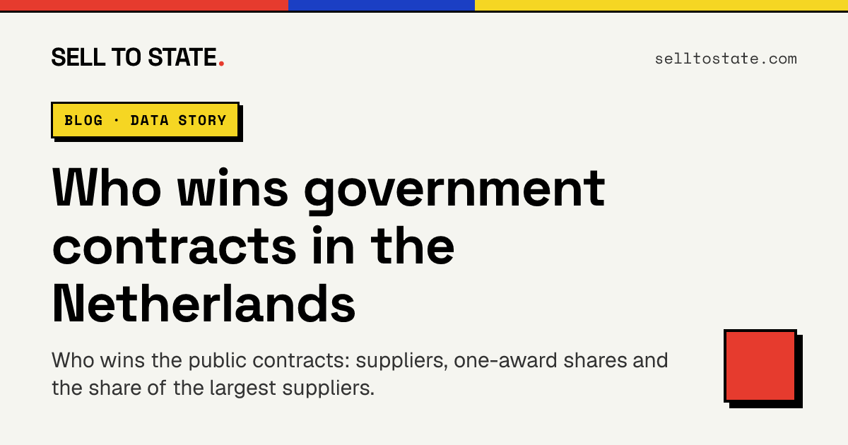 Who wins government contracts in the Netherlands