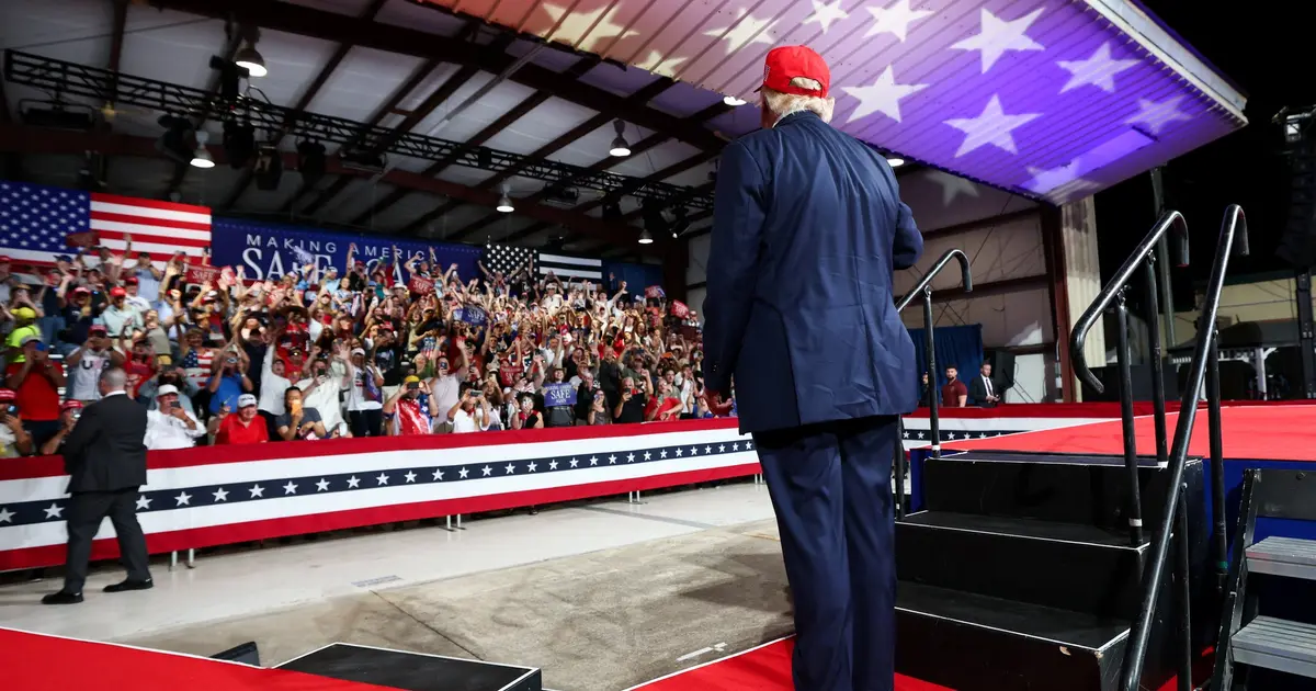 Inside Trump’s red-state travel swing