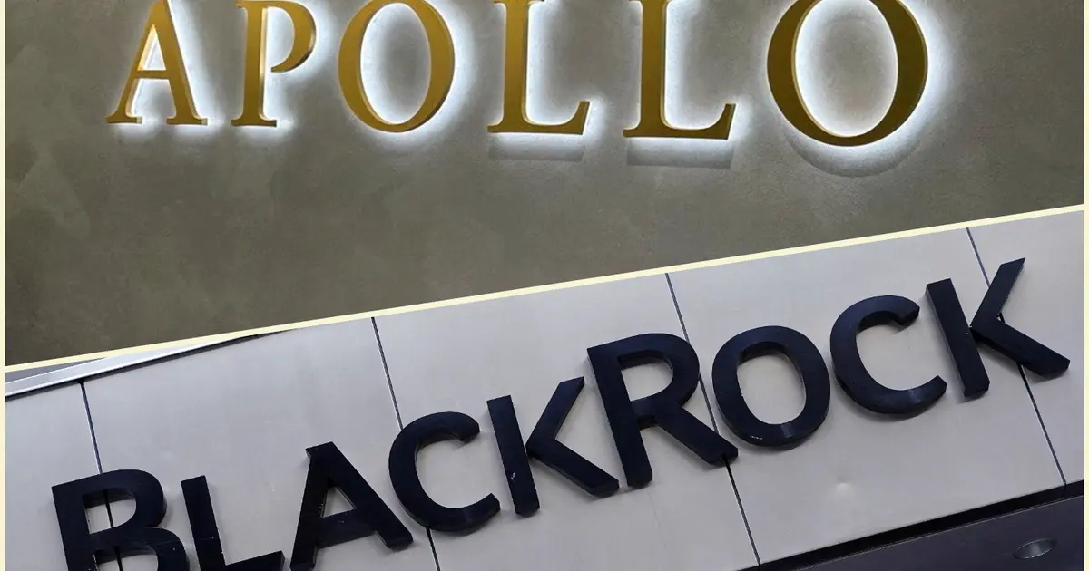It’s BlackRock vs. Apollo in war to bank corporate America