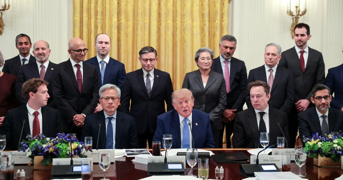 Trump, Johnson preview a new AI self-policing pact