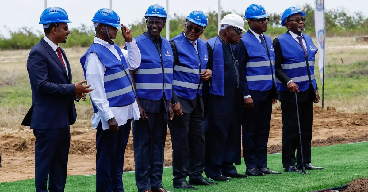 Dangote breaks ground on $16B Kenya refinery