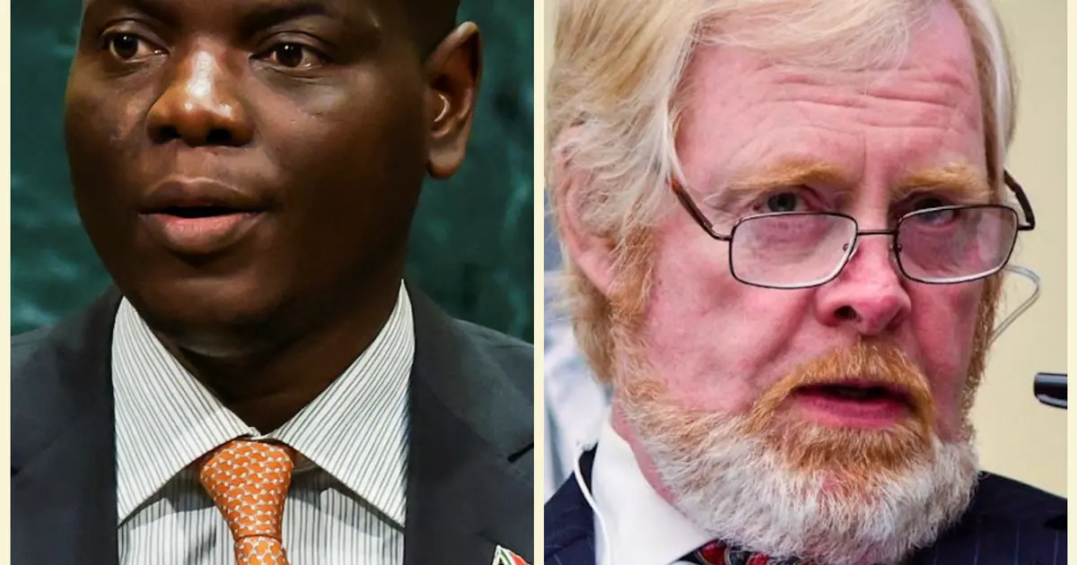 South Africa and US envoys trade barbs