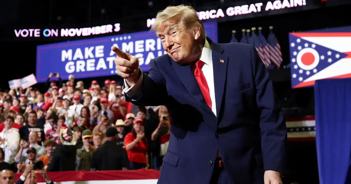 Trump returns to Ohio as Democrats try to claw back his advantage