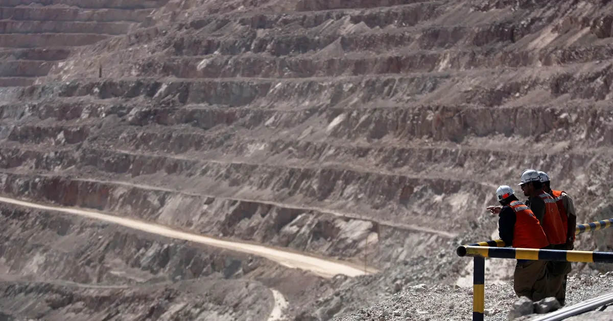 Copper prices near record highs over threat of Chile mine strike