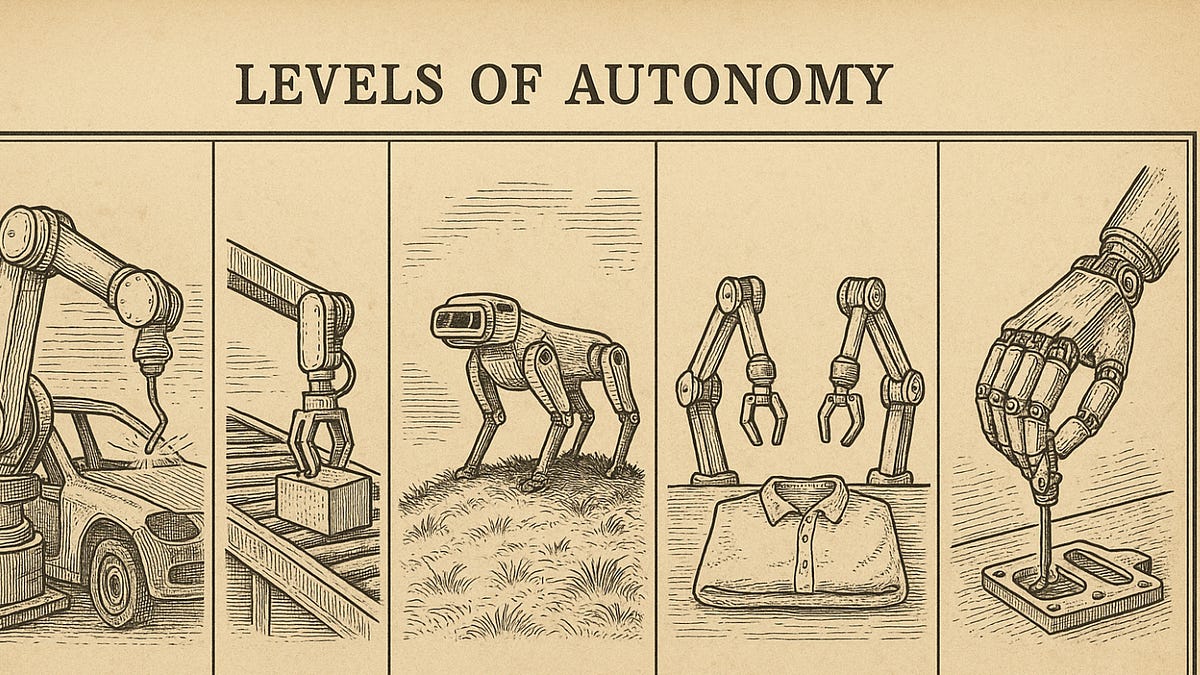 Robotics Levels of Autonomy