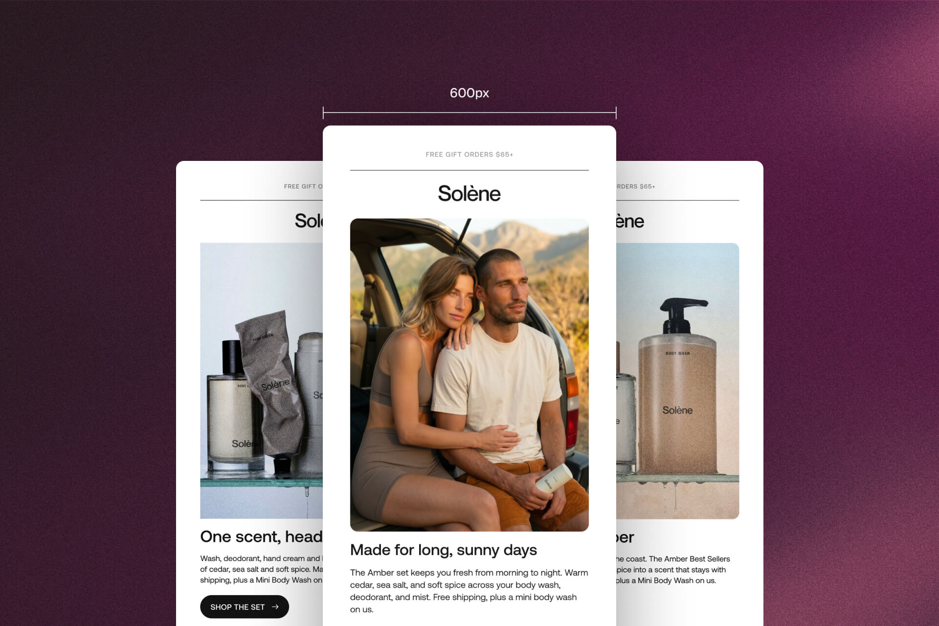 What size should an email be in Figma?