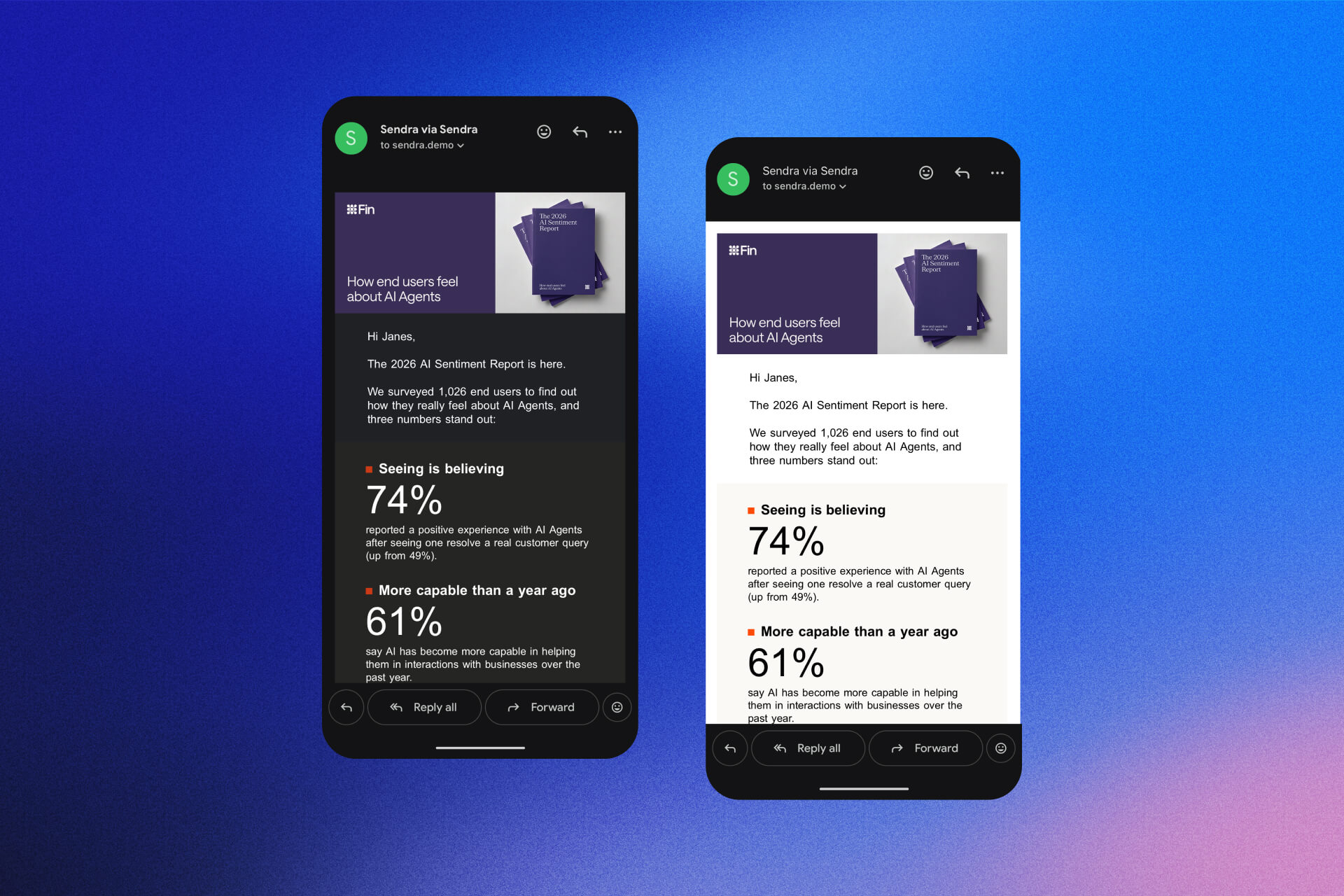 Gmail now lets you force light mode in emails